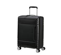 American Tourister Hello Cabin - Spinner S, Bagage à Main Extensible, 55 cm, 39/45 L, Noir (Noir Onyx)