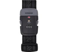 American Tourister Luggage Strap Pèse-bagage / cadenas TSA Noir/Gris