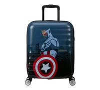 American Tourister Marvel Legends FL - Spinner S, Bagages à Main, 55 cm, 36 L, Multi-colorants (Captain America City)