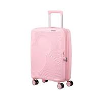 American Tourister Mickey Magic - Valise à Main 55 x 40 x 20-23 cm - Chariot à Cabine Rigide pour Ryanair, easyJet et la Plupart des compagnies aériennes, 37-44 L, Rose Pastel (Mickey Pastel Pink)