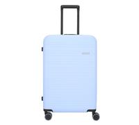 American Tourister Novastream 4 roulettes Trolley 67 cm avec soufflet d'extension bleu