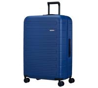 American Tourister Novastream 4 roulettes Trolley 77 cm avec soufflet d'extension bleu