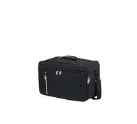 American Tourister Puffypop - Bagage Cabine sous-Siège Femme (40 x 25 x 20 cm, 21 L, 0.70 kg) - Sac de Cabine Polyvalent 3-Way, Sac à Dos Avion avec Compartiment Ordinateur 14" - Noir