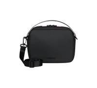 American Tourister Puffypop - Sac, 20 cm - Avec compartiment AirPods, Bandoulière amovible - Noir