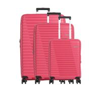 American Tourister Roadrush Set de valise (4 roues) rose, polypropylène, unisexe
