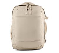 American Tourister Sac à dos de voyage Take2Cabin avec compartiment pour ordinateur portable de 40 cm beige