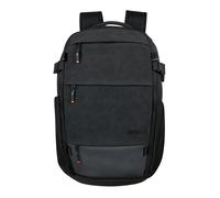 American Tourister – Sac à dos pour ordinateur 15,6" Pacepro – 25/30 L, 50 cm, Noir (Flash Black)