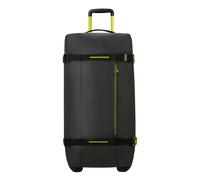 American Tourister - Valise Urban Track L 150029, moyenne deux roues - Noir/citron vert