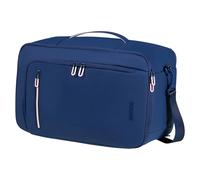 American Tourister - Bagage cabine Puffypop - Sous-siège 40 x 25 x 20 cm, 21 L, Compartiment ordinateur 14", 3-way - Bleu (Navy)
