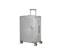 American Tourister Selection Soundbox Valise rigide en aluminium argenté
