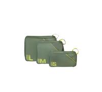American Tourister Set de Cubes de Rangement 3 Pièces - Organisateur de Valise pr Vacances, Organisateur de Bagage pr Valise, Bagage à Main et Sac à Dos, Olive/Citron Vert