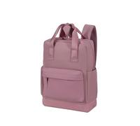 American Tourister Soulpack - Sac à dos business 15", bagage cabine Ryanair 39x30x20 cm, sac à dos ordinateur portable pour femmes, pour le travail, les voyages et les affaires, 17 L, Rose Lilas