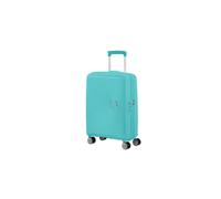 American Tourister Sounbox Spinner Expandable (4 wheels) 55cm Chariot Casque à coque dure Bleu 35,5 L Polypropylène (PP)