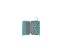 American Tourister Sounbox Spinner Expandable 77cm Chariot Casque à coque dure Bleu 97 L Polypropylène (PP)