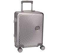 American Tourister Soundbox Alu Spinner 55/20 TSA Trolley Silver Gris Clair