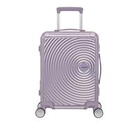 American Tourister Soundbox Alu Spinner 55 cm - Valise cabine 39 L Stormy Lilac avec serrure TSA
