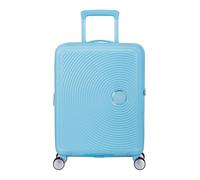 American Tourister Soundbox Spinner 55/20 TSA EXP Trolley Blueberry Fizz Bleu Clair