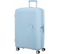 American Tourister Soundbox Spinner 77/28 TSA EXP Trolley bleu pastel