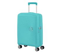 American Tourister Valise Soundbox Spinner S extensible bagage cabine 55 cm 35,5/41 L Bleu
