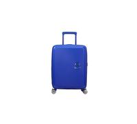 American Tourister Soundbox - Valise Cabine 55 x 40 x 20/23 cm - Trolley Rigide pour EasyJet & la Plupart des Compagnies Aériennes, Extensible, 35.5/41L, (Cobalt Blue)
