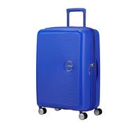 American Tourister Valise moyenne Soundbox 67 cm - 4 roues, TSA, extensible (Cobalt Blue)