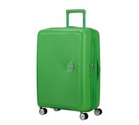 American Tourister Soundbox - Valise Moyenne Rigide, 67 cm - Trolley à 4 Roues, Serrure TSA, Extensible & Légère, 71.5/81L, (Grass Green)