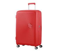 American Tourister Soundbox - Valise Spinner L Extensible, 77 cm, 97/110 L, Rouge (Coral Red)