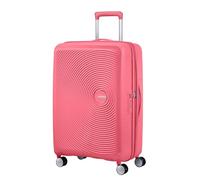 American Tourister Soundbox - Valise Spinner M Extensible, 67 cm, 71.5/81 L, Rose (Sun Kissed Coral)