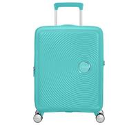 American Tourister Soundbox - Valise Spinner S Extensible Bagage Cabine, 55 cm, 35.5/41 L, Bleu (Poolside Blue)