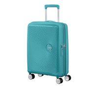 American Tourister Soundbox - Valise Spinner S Extensible Bagage Cabine, 55 cm, 35.5/41 L, Turquoise (Turquoise Tonic)