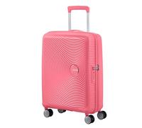 American Tourister Soundbox Valise Trolley Cabine, 55 cm | Corail Ensoleillé, valise rigide extensible, 55H x 40W x 20D cm, 35.5/41 L, 2.60 kg, avec serrure TSA