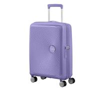 American Tourister Soundbox Valise Trolley Cabine, 55 cm | Lavande, valise rigide extensible, 41 L, 2.6 kg, avec serrure TSA, roues pivotantes fluides et coque en polypropylène