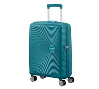 American Tourister Soundbox Valise trolley cabine, 55 cm | Vert Jade, valise rigide extensible, 55H x 40W x 20D cm, 35.5/41 L, 2.60 kg, avec serrure TSA