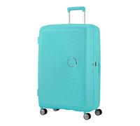 American Tourister – Valise Spinner L Soundbox Extensible 77 cm 97/110 L Bleu (Poolside Blue)