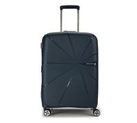 American Tourister Starvibe 4 roulettes Trolley 67 cm avec soufflet d'extension bleu