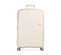 American Tourister Valise crème lilas pour femme et homme - Starvibe Spinner 77 / 28 EXP TSA L Cream Speckles 310084