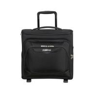 American Tourister SummerRide Valise de cabine extensible 2 en 1 à 2 roues, Noir , Sous-siège 2 en 1