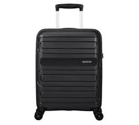 American Tourister Valise cabine Sunside 55 cm rigide Cadenas TSA 4 roulettes 360° Noir