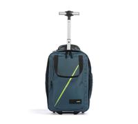 American Tourister Take2Cabin - Sac Cabine Ryanair 40 x 25 x 20 cm, 20 L, 1,40 kg, Sac à Dos à Roulettes, Bagage à Main, Sac à Dos Avion S Sous le Siège, Bleu (Harbor Blue)