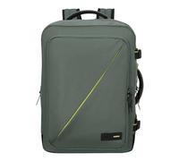 American Tourister Take2Cabin - Sac à dos de voyage extensible avec compartiment pour ordinateur portable,55cm,48.5L, Vert (Dark Forest)