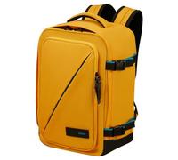 American Tourister Take2Cabin - Sac Cabine Ryanair 25 x 20 x 40 cm, 24 L, 0,40 kg, Bagage à Main, Sac à Dos Avion S Sous le Siège, Jaune (Yellow)
