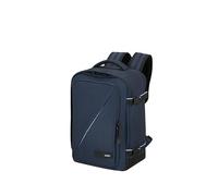 American Tourister Take2Cabin - Sac Cabine Ryanair 25 x 20 x 40 cm, 24 L, 0,50 kg, Bagage à Main, Sac à Dos Avion S Sous le Siège, Bleu (Dark Navy)