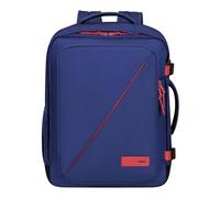 American Tourister Take2Cabin - Sac de cabine easyJet 36 x 20 x 45 cm, 38 L, 0,70 kg, bagage à main, sac à dos d'avion M, sous-siège, violet/rose (violet crépuscule/corail au coucher du soleil)