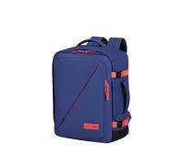 American Tourister Take2Cabin - Sac de cabine easyJet 45 x 36 x 20 cm, 38 L, 0,70 kg, bagage à main, sac à dos d'avion M, sous-siège, violet/rose (violet crépuscule/corail au coucher du soleil)