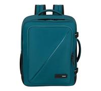 American Tourister Take2Cabin - Sac de cabine easyJet (45 x 36 x 20 cm, 38 L, 0,70 kg) - Sac à main sous le siège, sac à dos d'avion M sous le siège, bleu sarcelle (totalement bleu sarcelle)