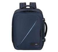 American Tourister Take2Cabin - Sac de cabine Ryanair 25 x 20 x 40 cm, 24 L, 0,50 kg, bagage à main, sac à dos d'avion S, sous-siège, bleu (bleu marine foncé)