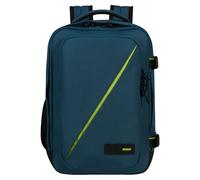 American Tourister Take2Cabin - Sac de cabine Ryanair 40 x 25 x 20 cm, 24 L, 0,40 kg, bagage à main, sac à dos d'avion S, sous-siège, bleu (bleu port)