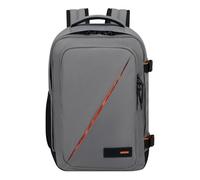 American Tourister Take2Cabin - Sac de cabine Ryanair 40 x 25 x 20 cm, 24 L, 0,40 kg, bagage à main, sac à dos d'avion S, sous-siège, gris (gris foncé)