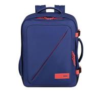 American Tourister Take2Cabin - Sac de cabine Ryanair/Wizz Air/Vueling 40 x 30 x 20 cm, 26,5L, 0,60 kg, bagage à main, sac à dos d'avion MS, violet/rose (violet crépuscule/corail au coucher du soleil)