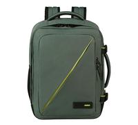 American Tourister Take2Cabin - Sac de cabine Wizz Air/Vueling 30 x 20 x 40 cm, 26,5 L, 0,60 kg, bagage à main, sac à dos pour avion S/M Underseat, vert (Dark Forest)